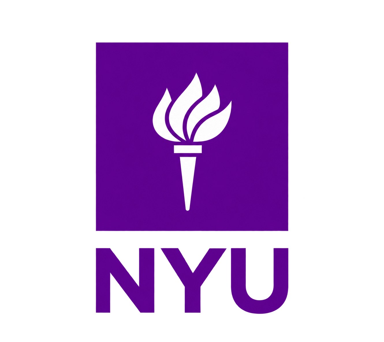 New York University torch logo